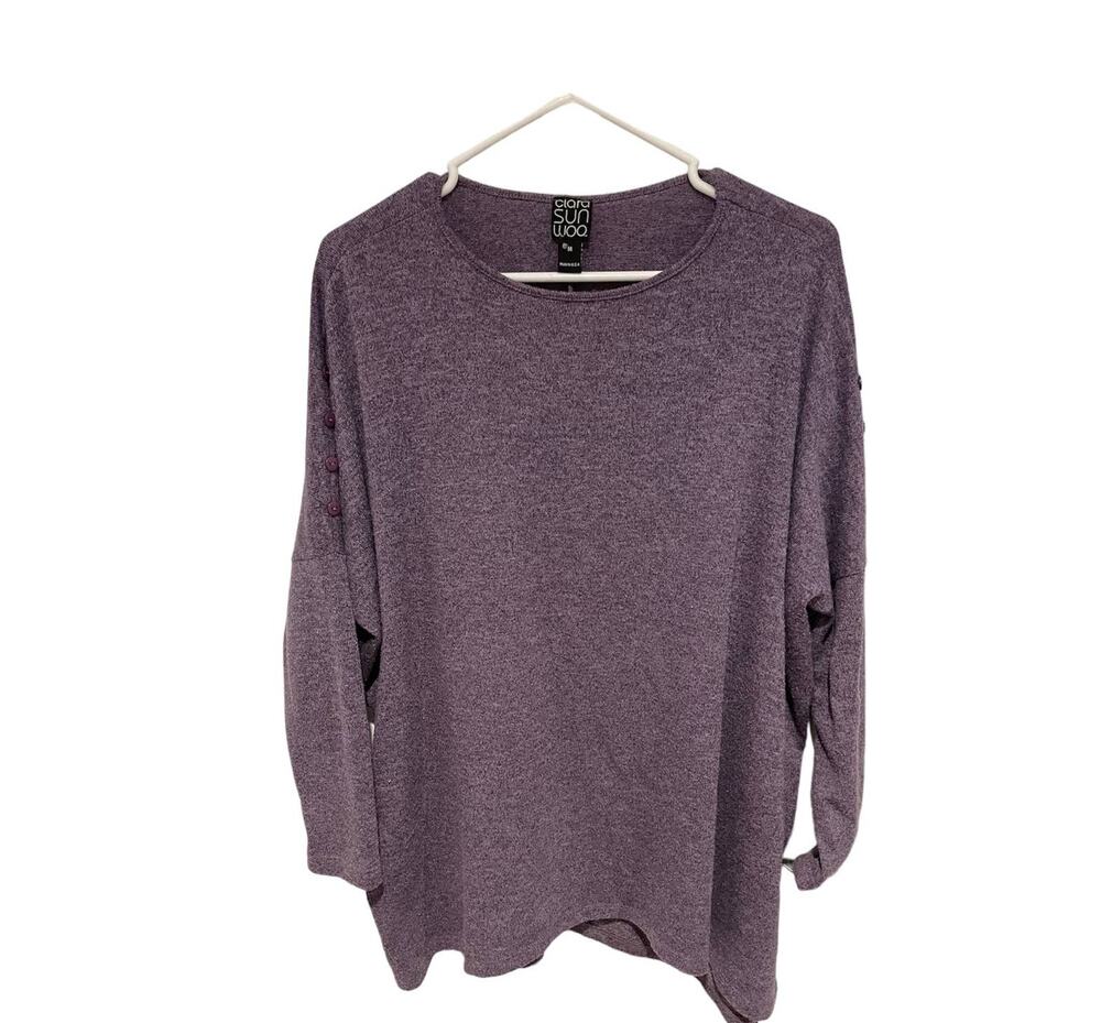 Clara Sun Woo purple sweater medium